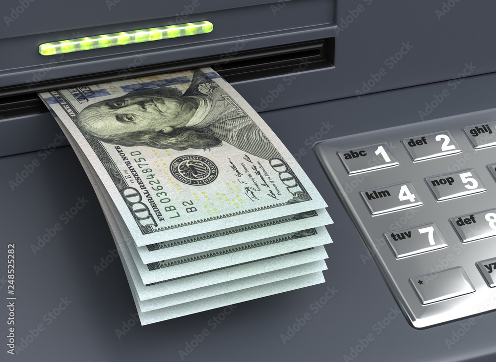 Foto Withdrawal American Dollars