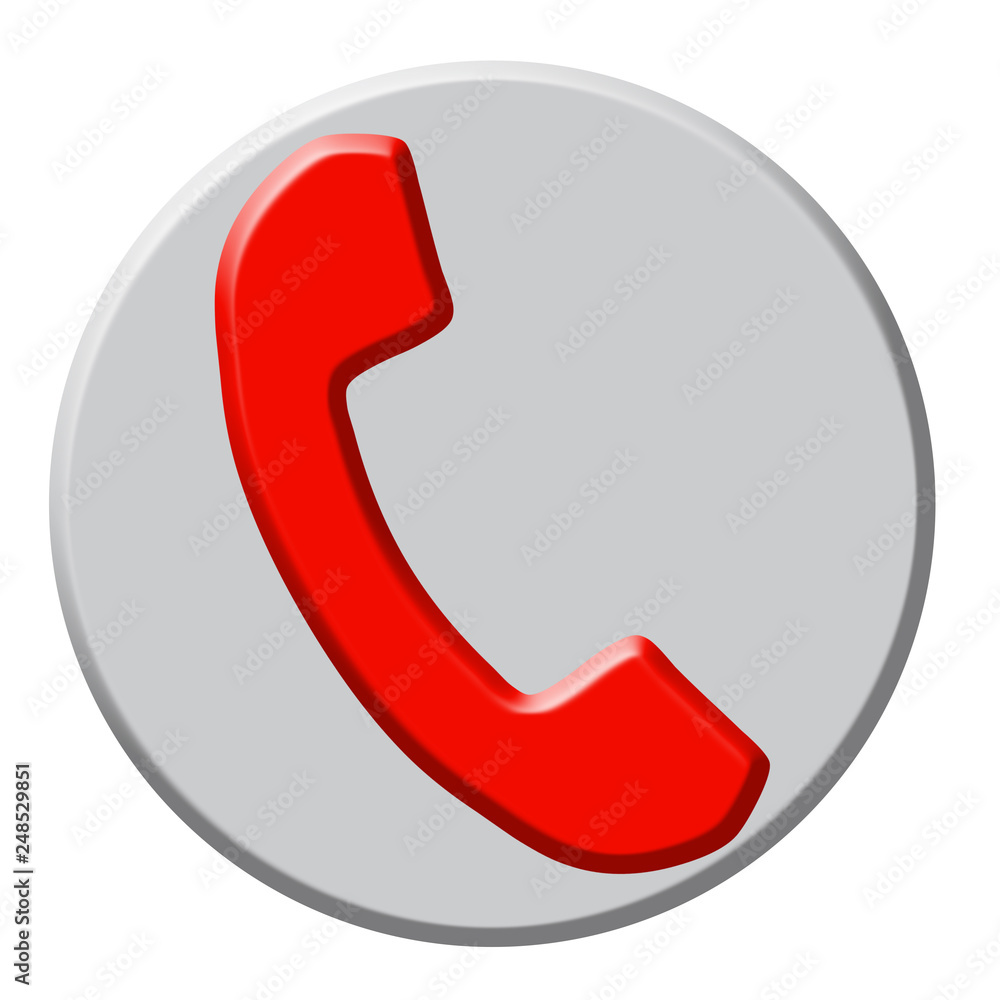 illustration of telephone icon illustration of telephone icon