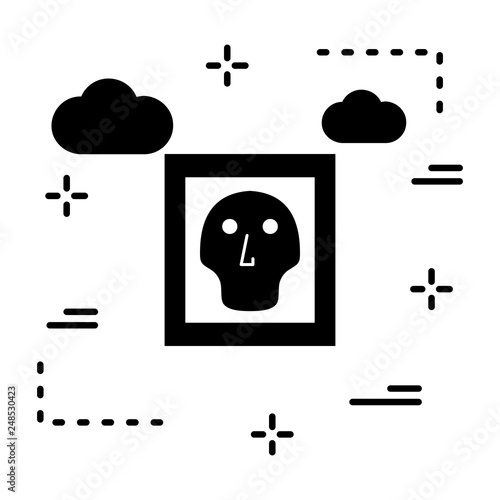 Vector x-ray icon