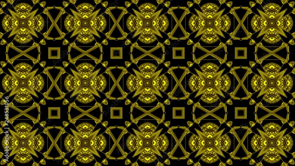 Seamless gold abstract pattern. Seamless gold abstract pattern.