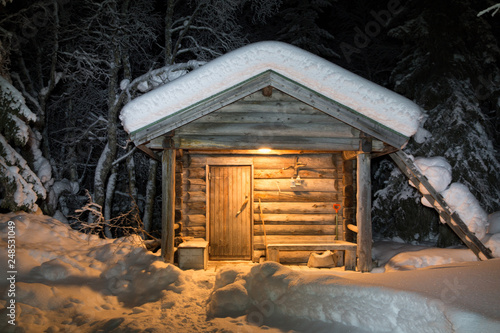 Finnische Sauna