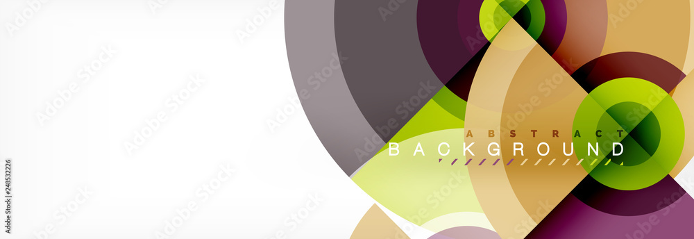 Abstract background circle design Abstract background circle design