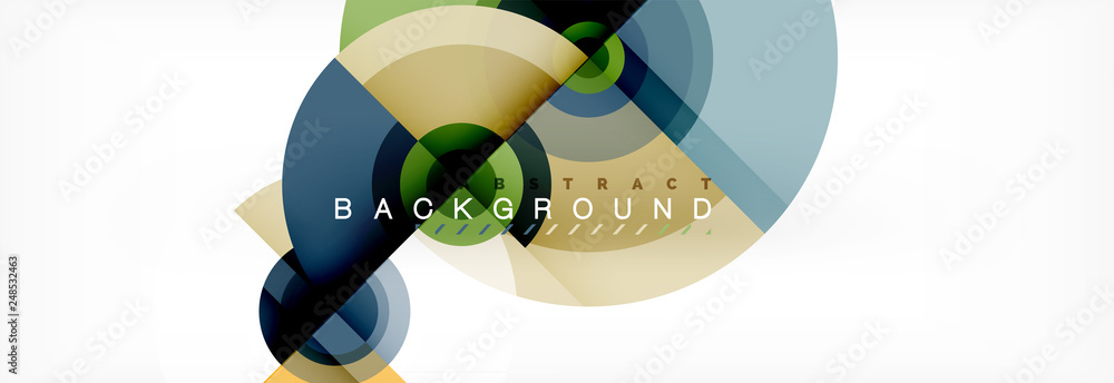 Modern circle background Modern circle background