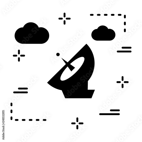 Vector antena icon