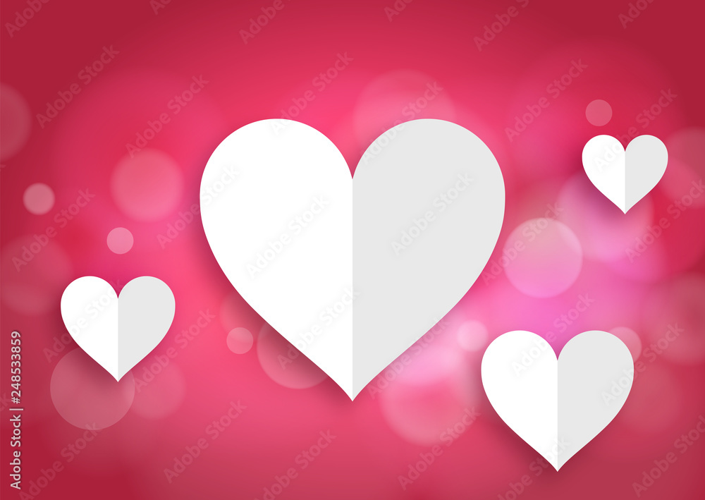 Heart Graphics, valentine Background, Design element
