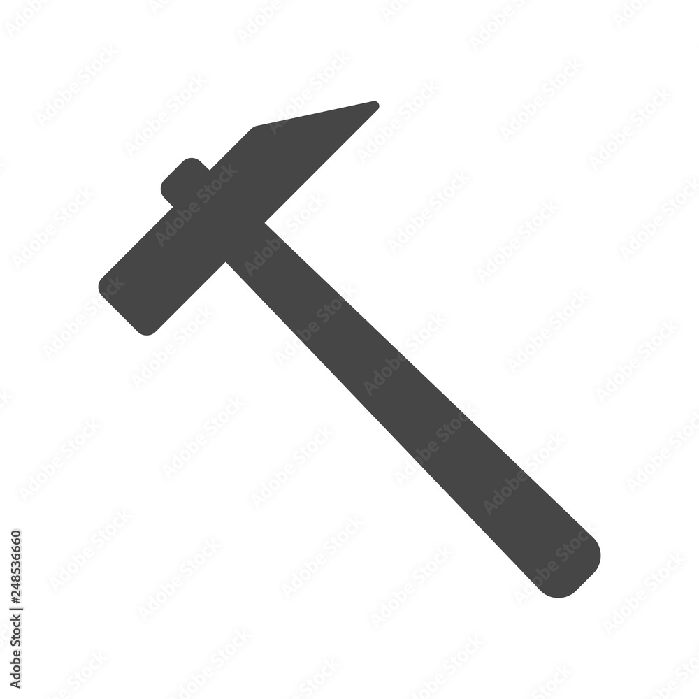 Hammer Icon in trendy flat style isolated on white background, for your web site design, app, logo, UI. Vector illustration, EPS10. Hammer Icon in trendy flat style isolated on white background, for your web site design, app, logo, UI. Vector illustration, EPS10.