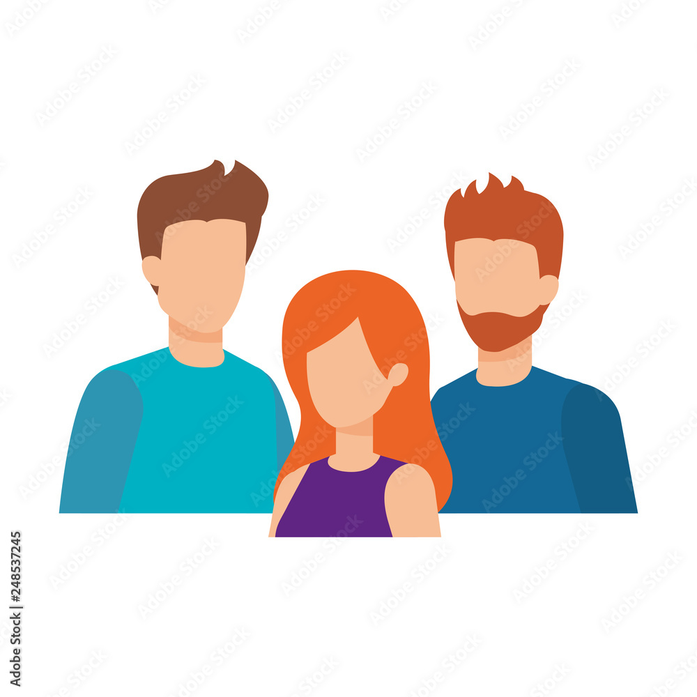 group of people characters group of people characters