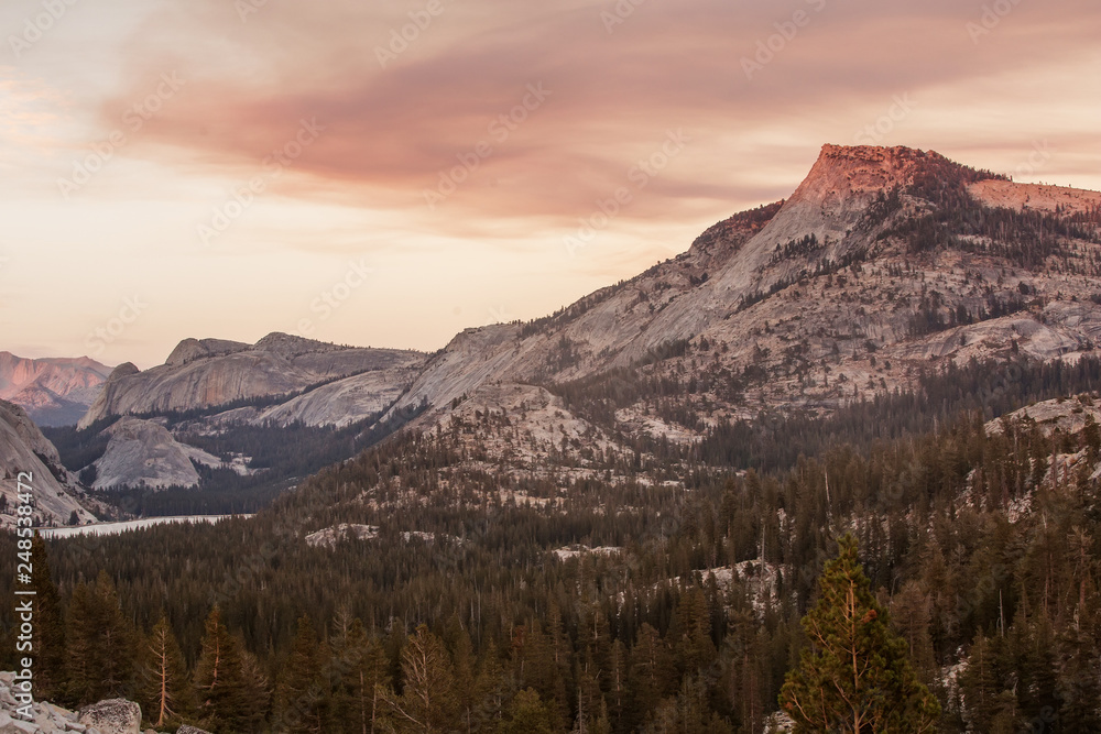 Spectacular views of the Yosemite National Park in autumn, Calif Spectacular views of the Yosemite National Park in autumn, Calif