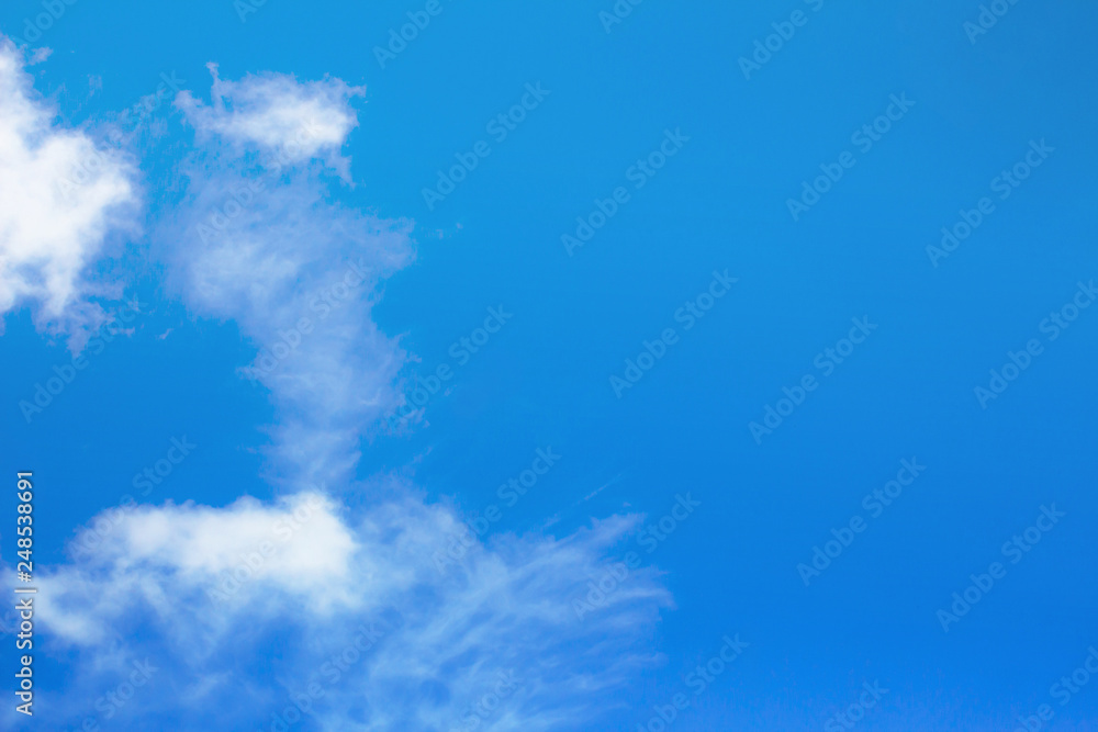 Good Morning background sky,Bright in Phuket Thailand