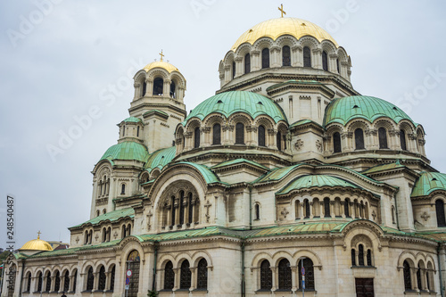 Alexander-Newski-Kathedrale Sofia - viele Kuppeln