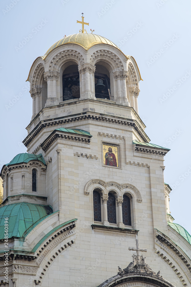 Fototapeta premium Alexander-Newski-Kathedrale Sofia - Front