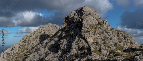 Gebirgspanorama - Mallorca Coll dels reis