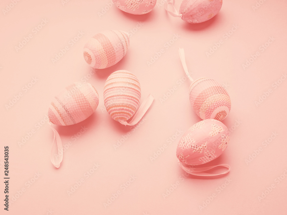 Easter concept background with colorful eggs Easter concept background with colorful eggs