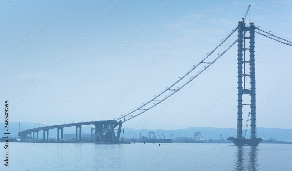 Bridge Construction on Sea Bridge Construction on Sea