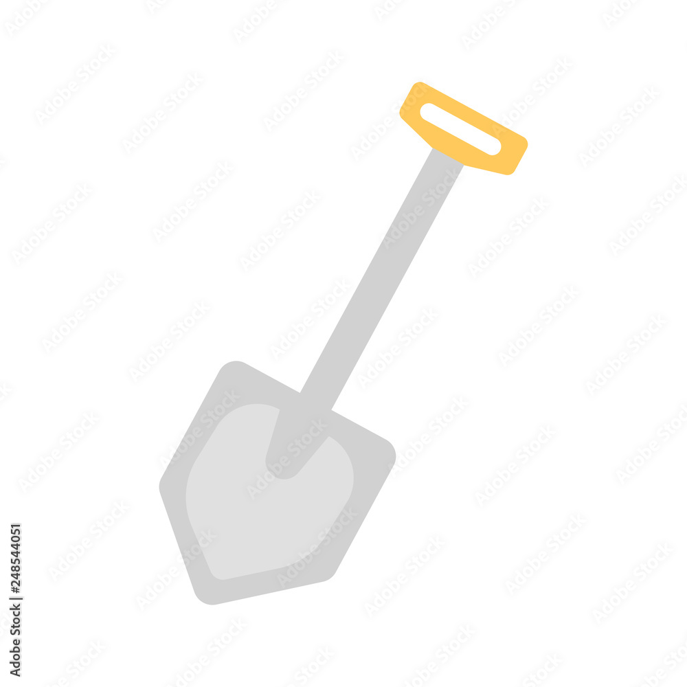 Shovel, spade icon isolated on white background. Vector illustration. EPS 10. Shovel, spade icon isolated on white background. Vector illustration. EPS 10.