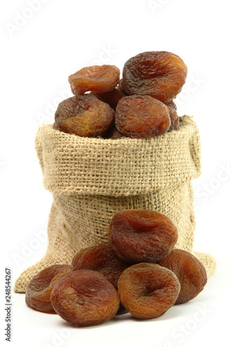 Sundried Apricots in Gunny Bag