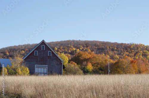 old barn in autumn © hazel