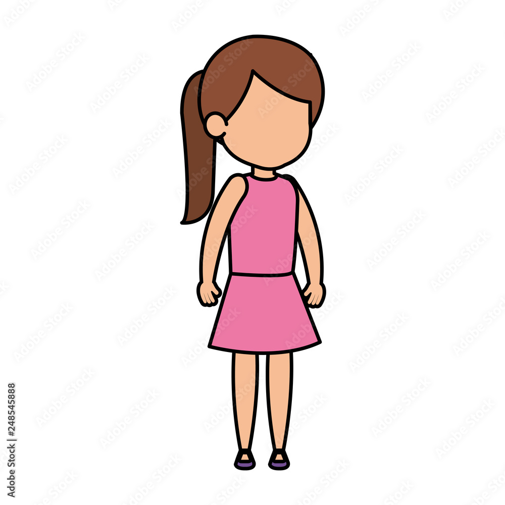 beautiful little girl character beautiful little girl character