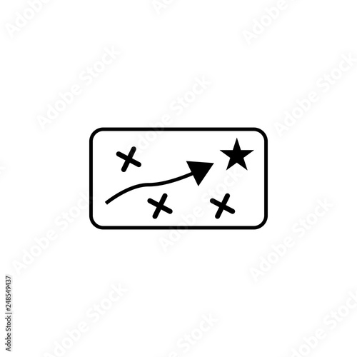 tactics, strategy, tactics, drone icon. Element of quadrocopter icon. Thin line icon for website design and development, app development. Premium icon