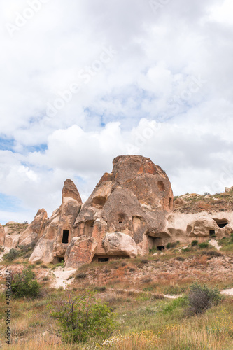 Fairy chimneys in Nevsehir  Goreme  Cappadocia Turkey.