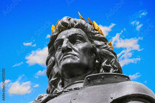 King Matthias Corvin Statue photo