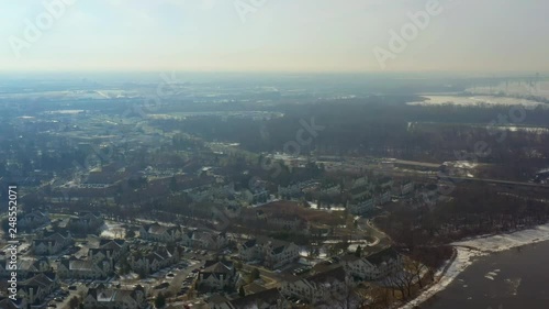 Wallpaper Mural Palmyra New Jersey aerial video footage Torontodigital.ca