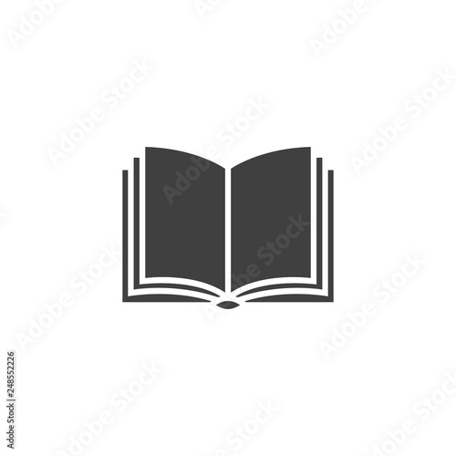 Book icon. sign design. Learning education book shop.