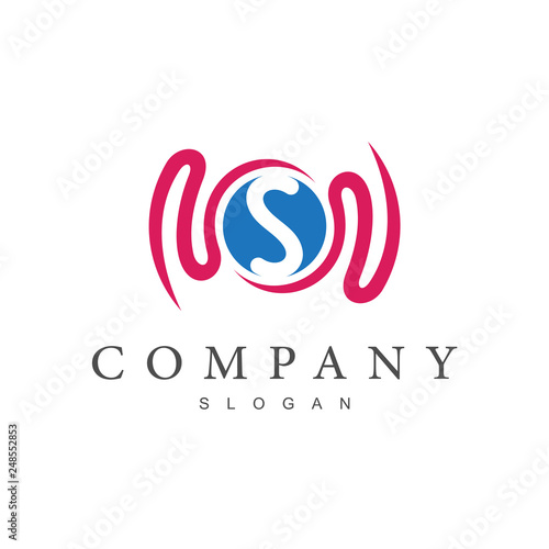 Sound Logo, S Logo With Wave