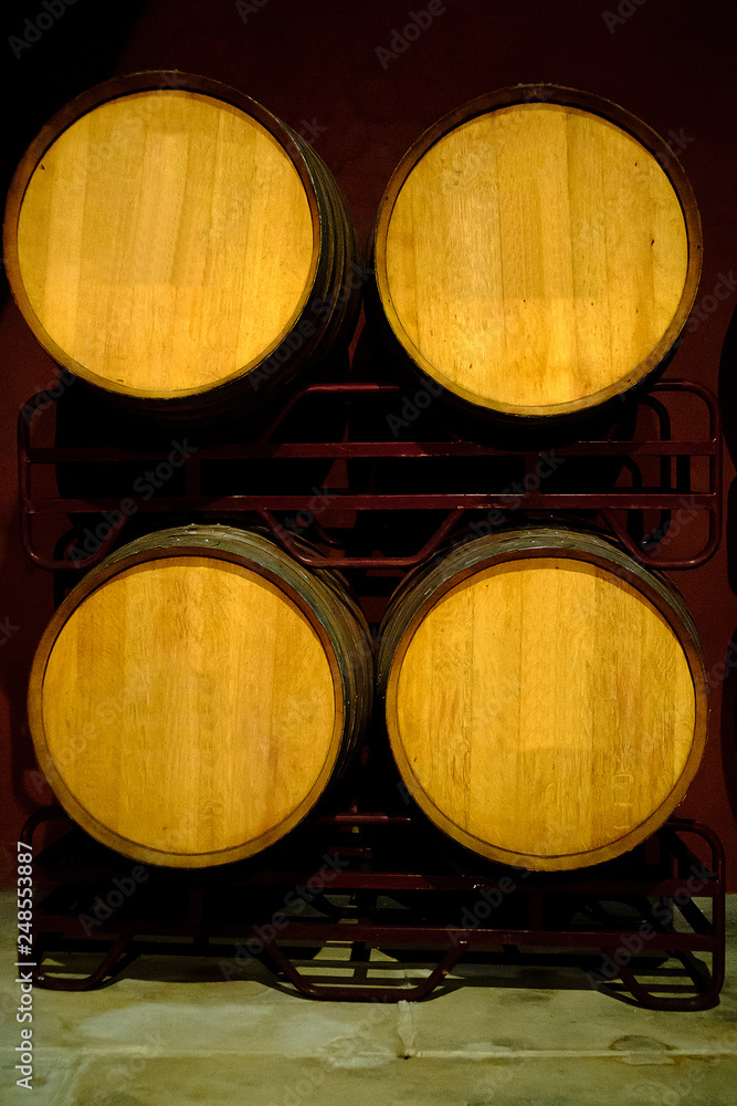 Four Barrels stacked. Four Barrels stacked.