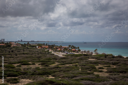 Beach views in Aruba