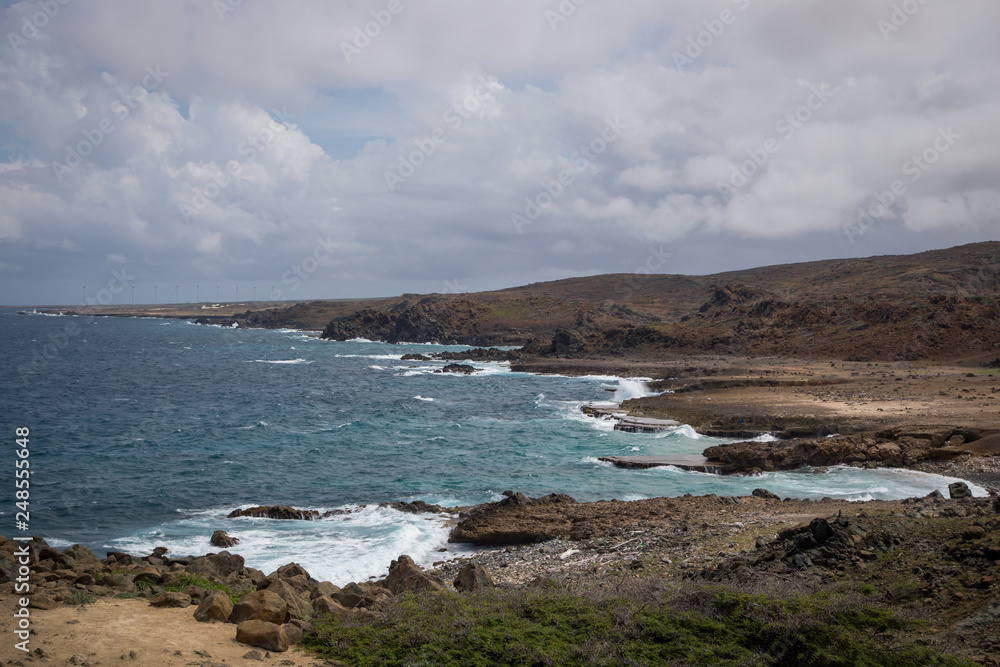 Views around the Natural Pool in Aruba