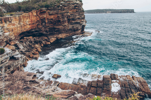Photography Sea cliffs Vaucluse Diamond bay  Sydney Australia