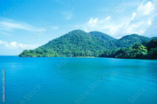 Island of Kohchang, Thailand. Travel, vacation background. Sea holiday concept