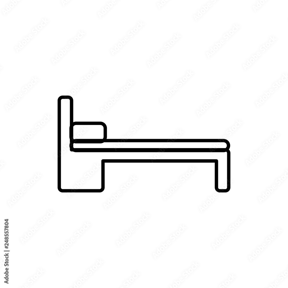 bed glyph icon. Element of Furniture for mobile concept and web apps icon. Thin line icon for website design and development, app development bed glyph icon. Element of Furniture for mobile concept and web apps icon. Thin line icon for website design and development, app development