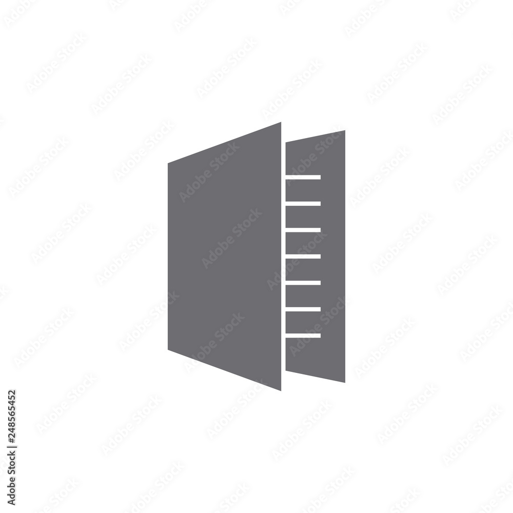 book text simple education logo book text simple education logo