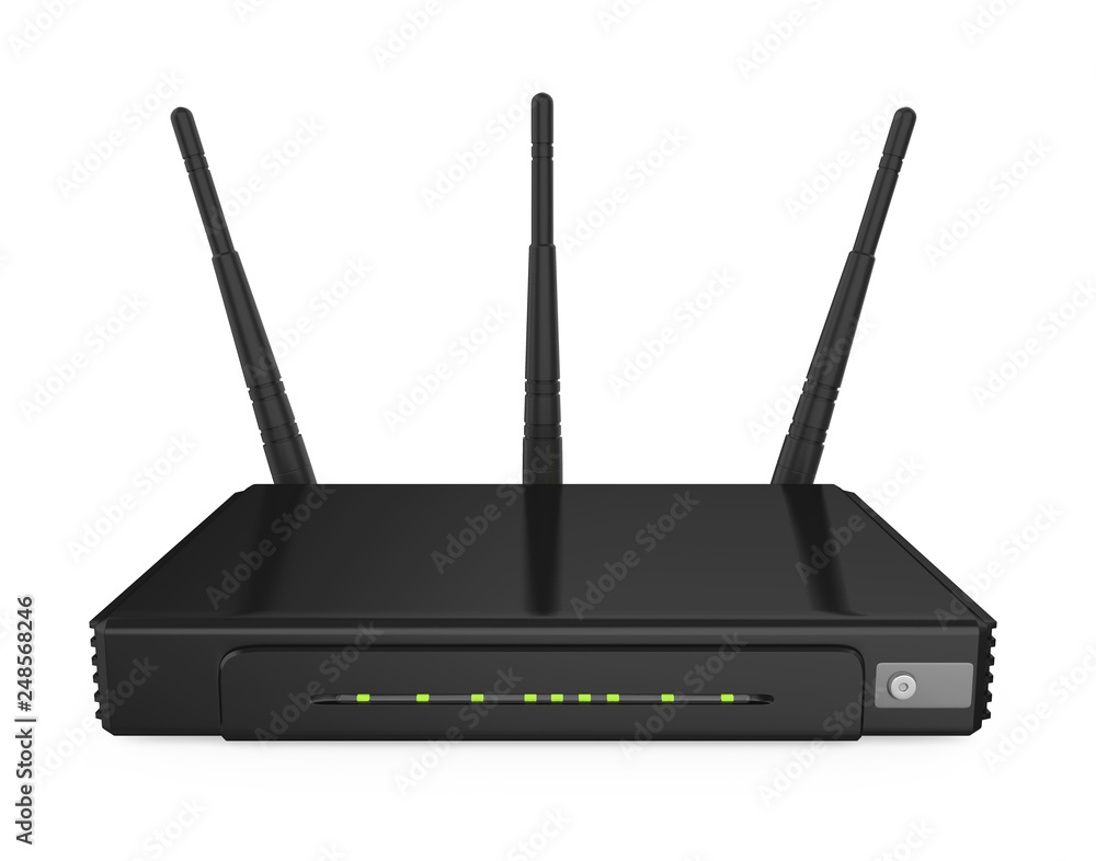 Wireless Wifi Router Isolated Wireless Wifi Router Isolated