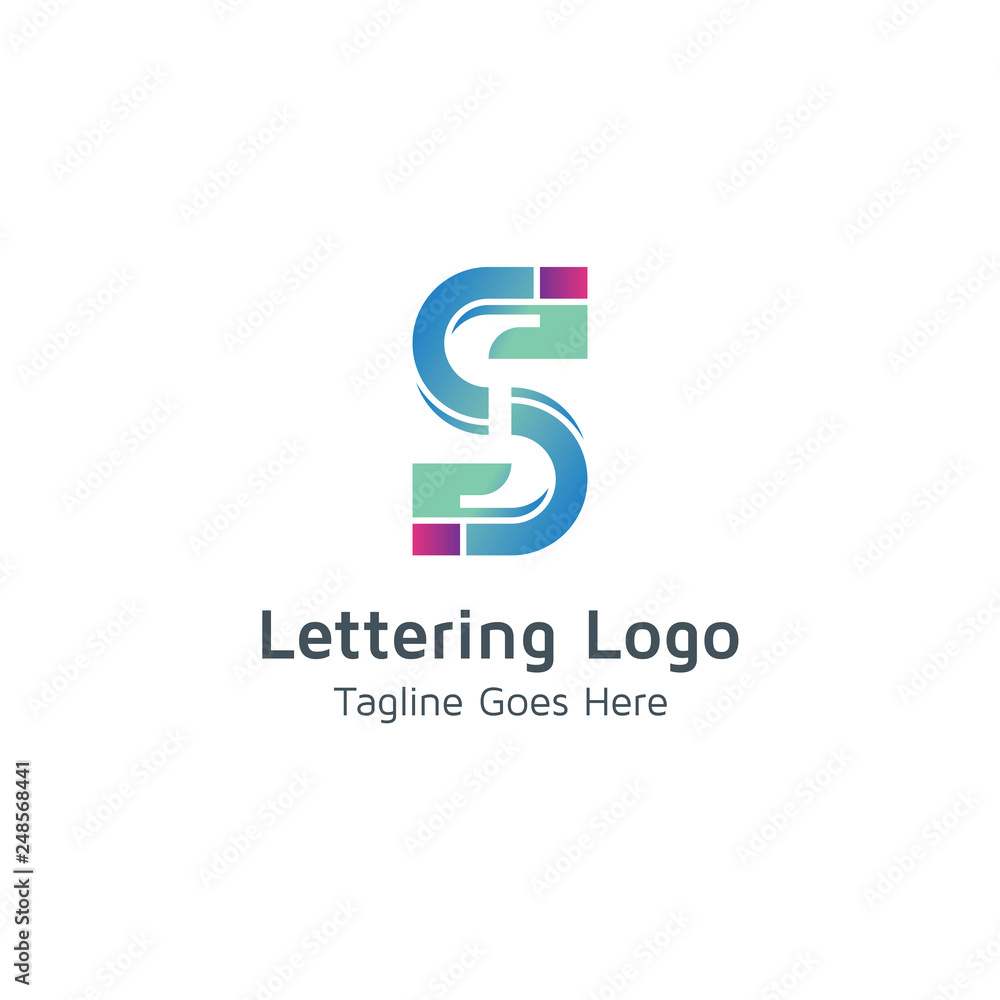 Lettering S Vector Lettering S Vector