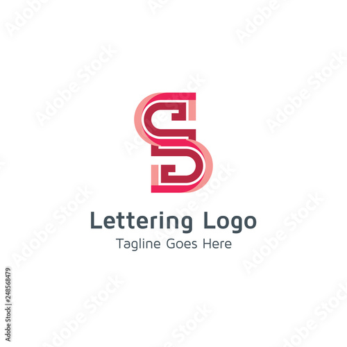 Lettering S Vector © Acongraphic