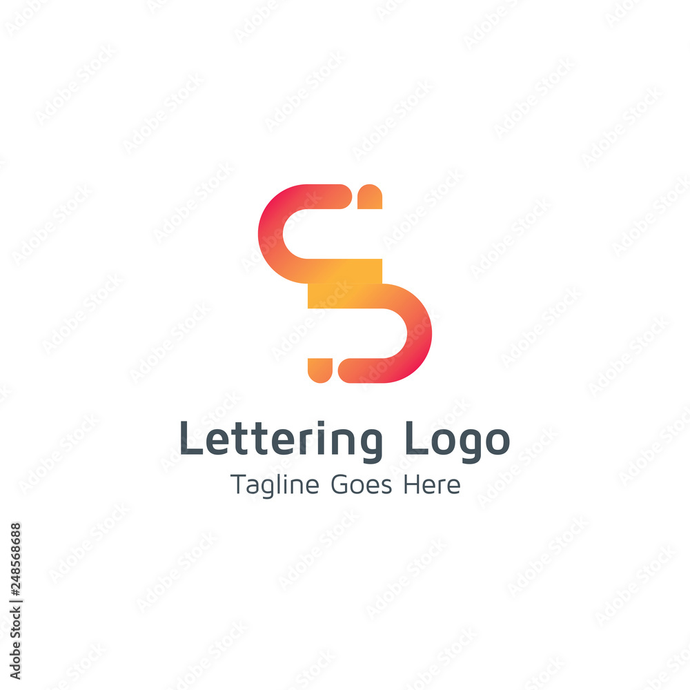 Lettering S Vector Lettering S Vector