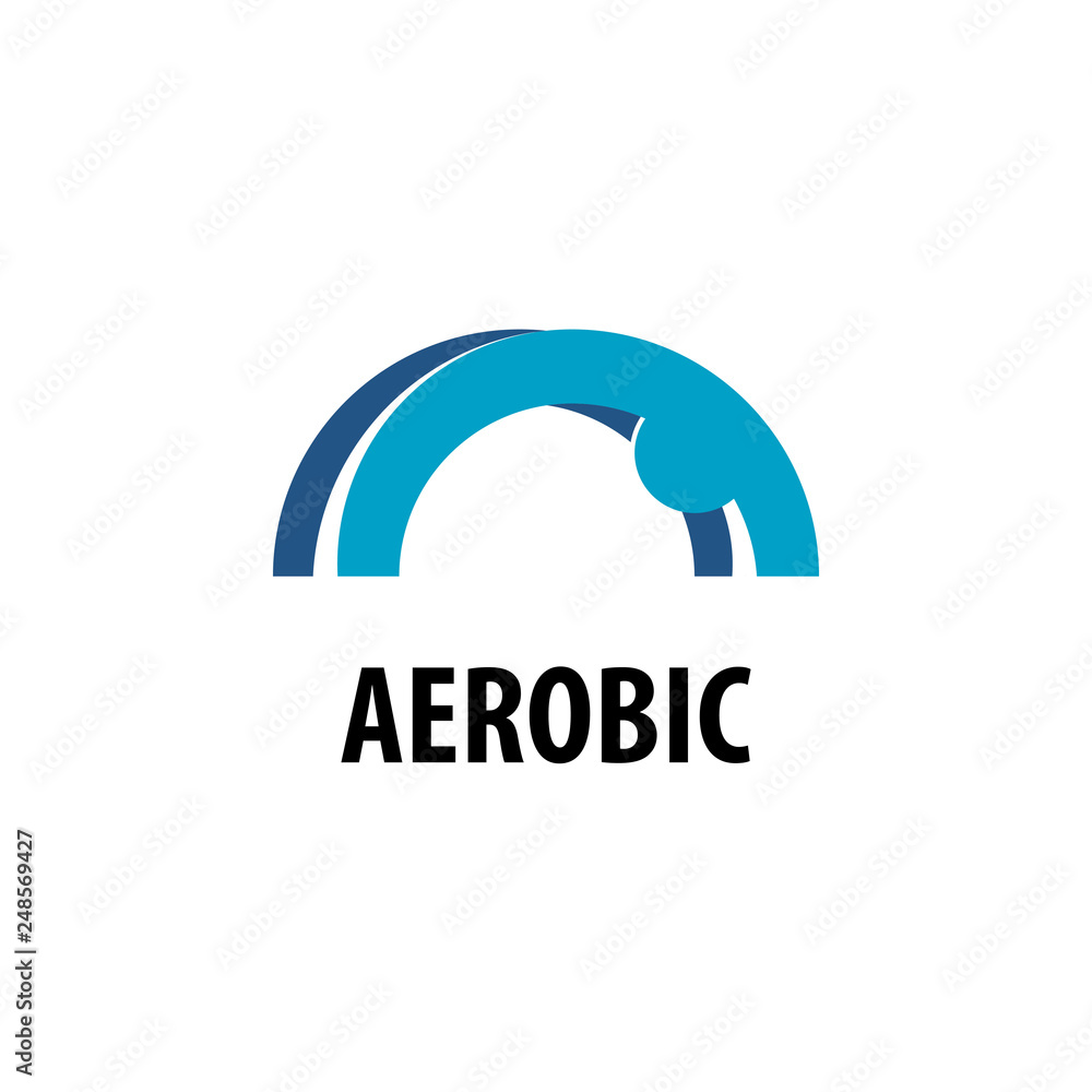 Fototapeta premium People Fitness Aerobic Logo