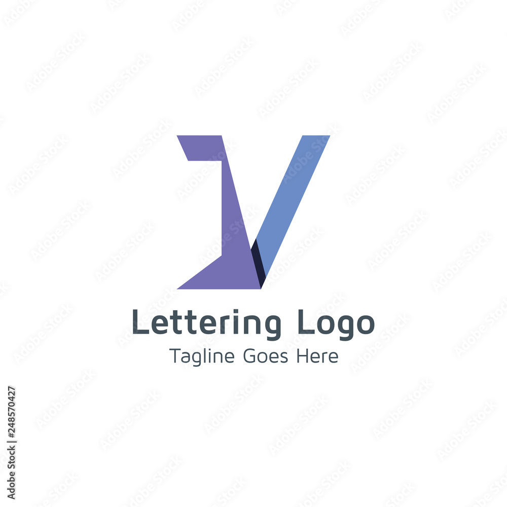 Lettering V Vector Lettering V Vector