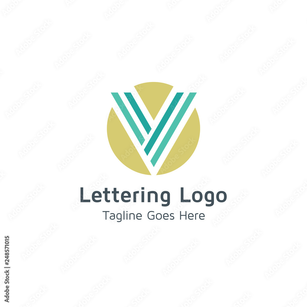 Lettering V Vector Lettering V Vector
