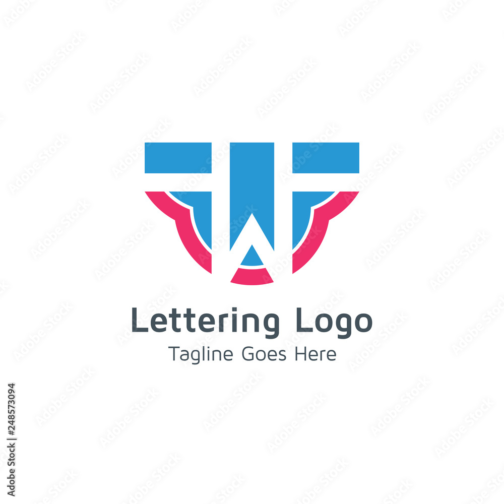 Lettering W Vector Lettering W Vector