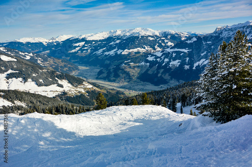 Alpen mountains view