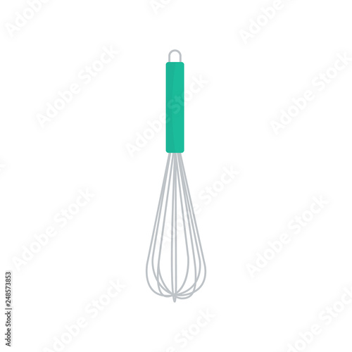 whisk icon in flat style isolated vector illustration on white transparent background