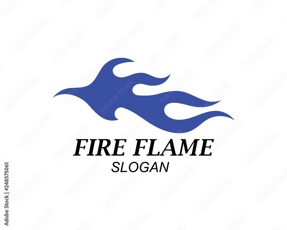 Fire flame Logo Template vector icon Oil, gas and energy logo Fire flame Logo Template vector icon Oil, gas and energy logo