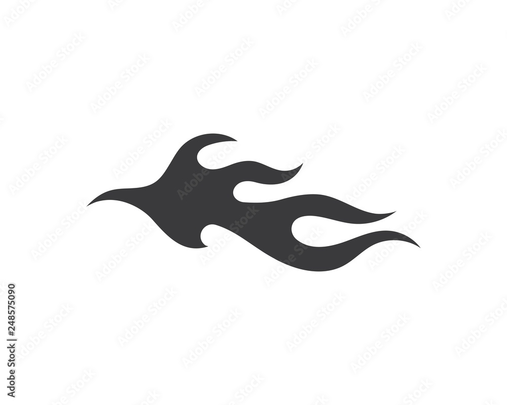 Fire flame Logo Template vector icon Oil, gas and energy logo Fire flame Logo Template vector icon Oil, gas and energy logo