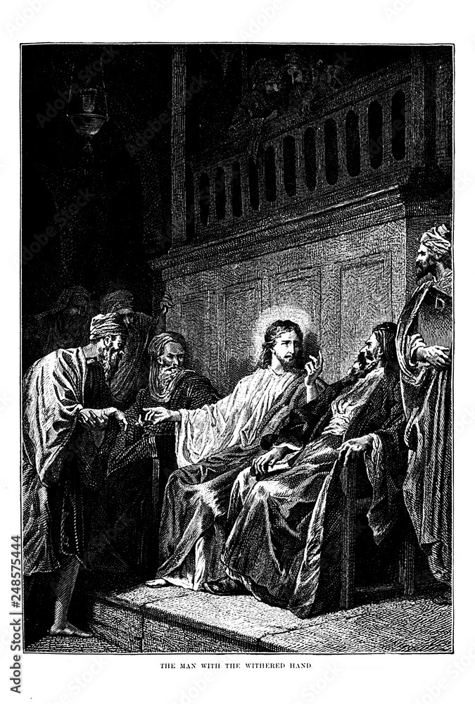 Fototapeta premium Illustration on religious subject.