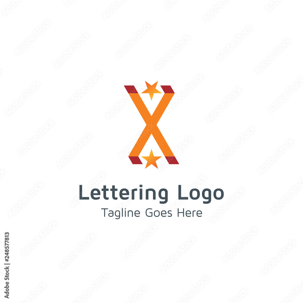 Lettering X Vector Lettering X Vector