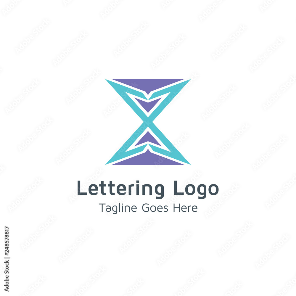 Lettering X Vector Lettering X Vector
